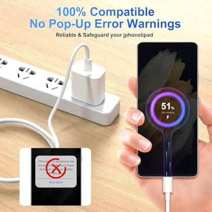 Short 1.5FT USB C to USB C Cable Compatible for iPhone 17/16/15, 17 16 15 Pro Max, Plus, 16E, 17Air Woven Carplay Charger Cord, AirPods 4, AirPods Pro (2nd/3rd Gen) Car Charging Charger Cord 2pack - size: 1.5FT, style: USB C to USB C 2pack
