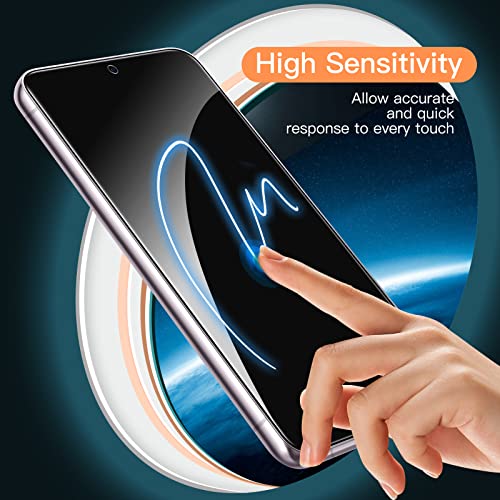 JETech Screen Protector for Samsung Galaxy S23 Plus, 3-Pack | HD Clear, Fingerprint ID Compatible, Anti-Scratch Glass - size: Galaxy S23 Plus