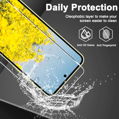 3+3 Pack for Samsung Galaxy A35 5G Screen Protector + Camera Lens Protector