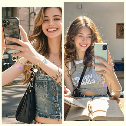 Phone Wrist Strap Phone Charm Strap Phone Chain Wristlet Removable Hanging Ornaments Tether Tab Adjustable length - color: Cat Paw