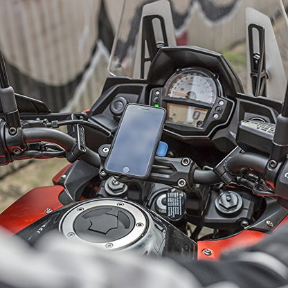Quad Lock Motorcycle Handlebar Phone Mount for iPhone, Galaxy Pixel and Universal Adapters - size: Handlebar Mount