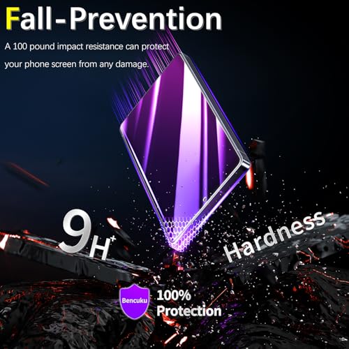 2 Pack Privacy Screen Protector for Samsung Galaxy S25 Ultra - color: Purple-Galaxy S25 Ultra