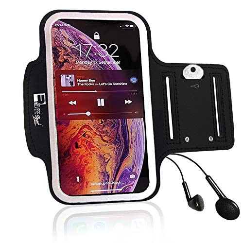 RevereSport Running Armband for iPhone 11 Pro Max. Sports Phone Case Holder for Runners and Gym Exercise (6.5")