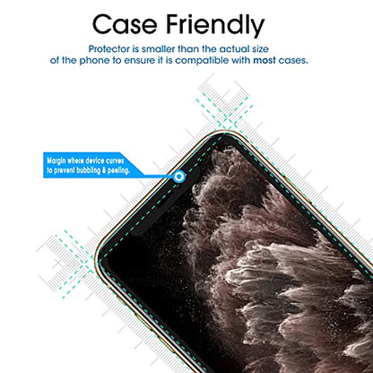 amFiIm OneTouch for iPhone 11 Pro Screen Protector 5.8" Tempered Glass - size: IPH11 Pro-5.8"