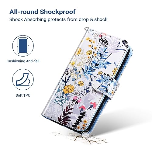 ULAK for iPhone SE 3(2022)/SE(2020)/8/7 Wallet Case Card Holder, Forest | Premium PU Leather Flip Case with Kickstand Card Slots,RFID Blocking,Wrist Strap, Durable Shockproof Cover 4.7 Inch - color: Forest