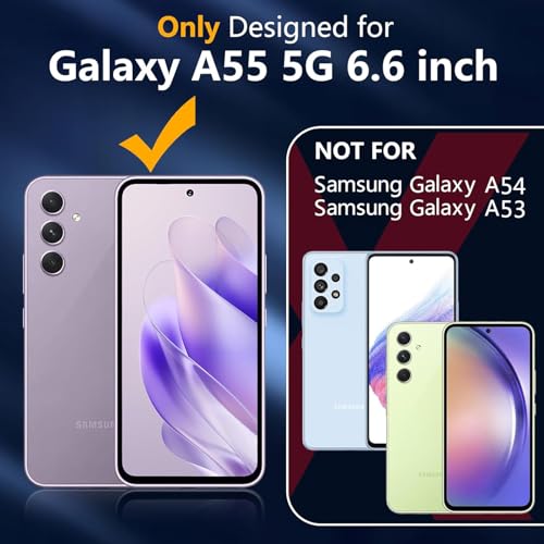 Battery Case for Galaxy A55/A35,Full Encircle[12000mAh]High Capacity Rechargeable Portable Charger Case Extended Battery Pack for Galaxy A55/A35(6.6inch)Wireless Charging Case with Carplay-Black - size: Galaxy A55/A35
