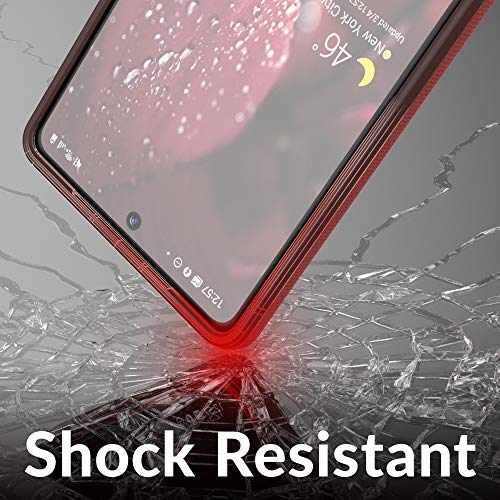 Crave Galaxy Note 20 Case, Shockproof Protection Dual Layer Case for Samsung Galaxy Note 20 (6.7 inch) - Berry - color: Berry