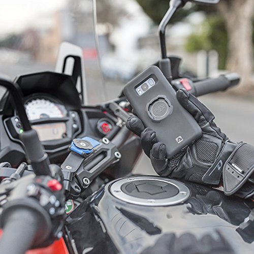 Quad Lock Motorcycle Handlebar Phone Mount for iPhone, Galaxy Pixel and Universal Adapters - size: Handlebar Mount