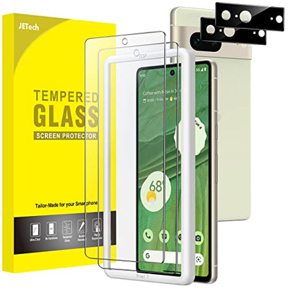 JETech Screen Protector for Google Pixel 7, 2+2 Pack - size: Pixel 7
