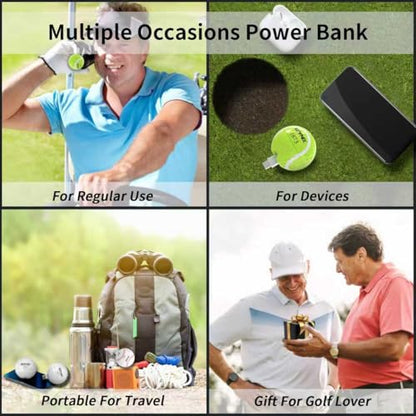 Mini Portable Charger USB C Power Bank 2000mAh Phone Charger Battery Pack Compatible with iPhone 17/17 Air/17 Pro/17 Pro Max/16/16 Plus/16 Pro/16 Pro Max/15 Series, Galaxy Series, Android etc - color: Soccer
