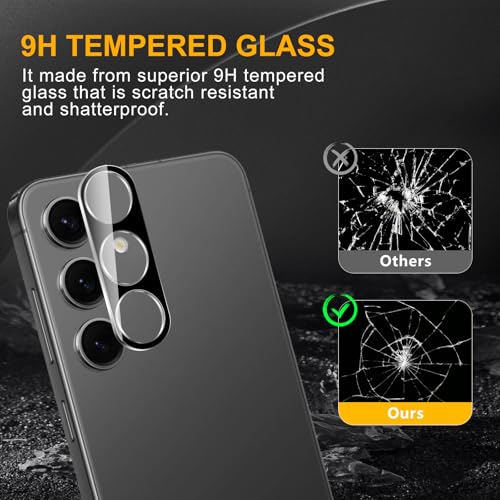 3 Pack Camera Lens Protector for Samsung Galaxy S24 - size: Galaxy S24