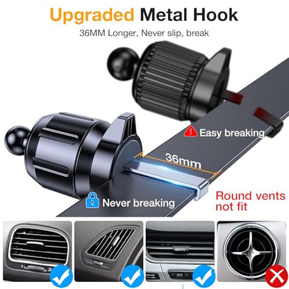 Romuto Phone Holders for Your Car Phone Holder Mount【90+LBS Suction Cup】 - color: Black