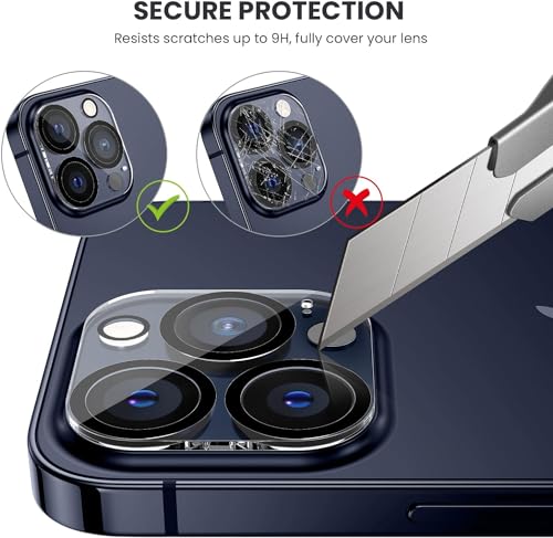 Tensea 3Pcs for iPhone 13 Pro / 13 Pro Max Camera Lens Protector - size: for iPhone 13 Pro/13 Pro Max