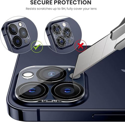 Tensea 3Pcs for iPhone 13 Pro / 13 Pro Max Camera Lens Protector - size: for iPhone 13 Pro/13 Pro Max