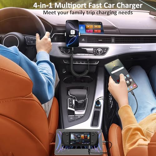 USB C Car Charger 3 Pack, Bangfun 65W Super Fast Charging Car Phone Charger - color: Gray, size: 3-Pack