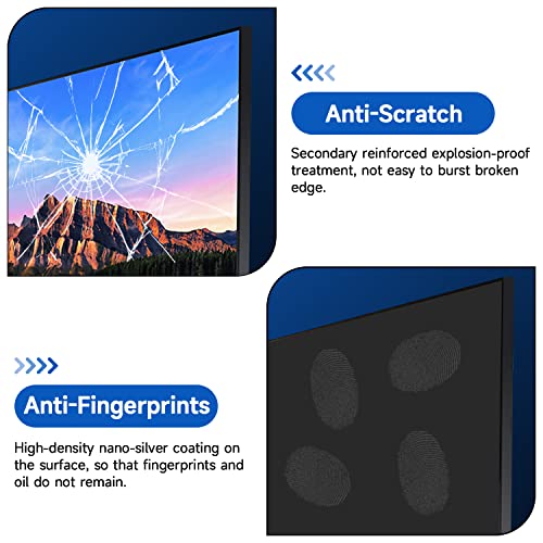 2 Pack 23 Inch Anti Glare Computer Screen Cover, Eye Protection Matte Anti Scratch Anti Glare Film for 23'' with 16:9 Aspect Ratio Widescreen Monitor