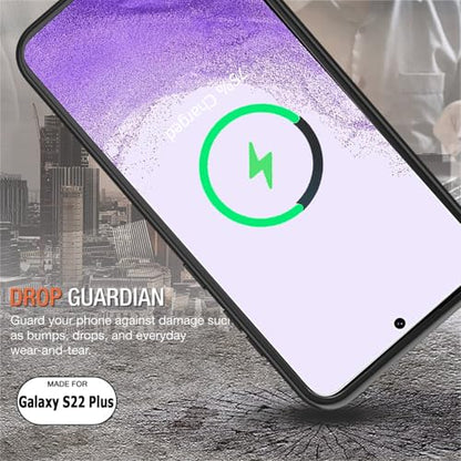 Battery Case for Galaxy S22 Plus, 12000mAh Portable Protective Wireless Charging Case Compatible with Galaxy S22 Plus S22+ (6.6 inch) Rechargeable Extended Battery Pack Charger Cover (Black) - size: Galaxy S22 Plus -12000mAh