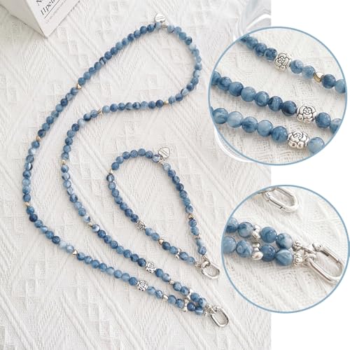 Phone Crossbody Chain CellPhone Lanyard,Universal Phone Chain Strap with Tether Patches Compatible with Most Phones (Y) - color: Y