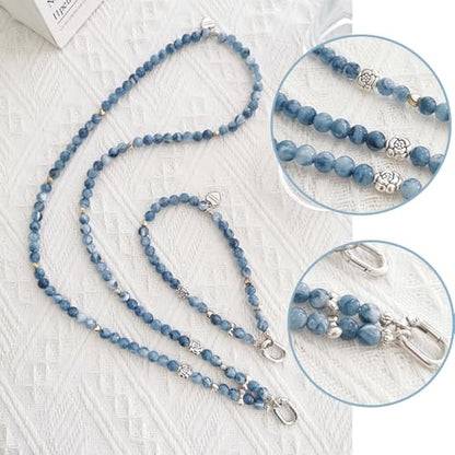 Phone Crossbody Chain CellPhone Lanyard,Universal Phone Chain Strap with Tether Patches Compatible with Most Phones (Y) - color: Y