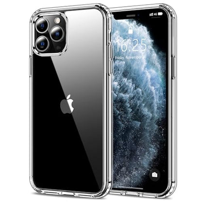 HOOMIL Case for iPhone 11 Pro 5.8-Inch, Non-Yellowing, Drop Protection, Anti-Scratch Transparent Hard Back Phone Cover - Crystal Clear - color: Clear, size: iPhone 11 Pro