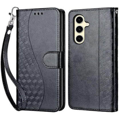 for Samsung Galaxy S24 FE Wallet case, Black | 3 Card Holders, Kickstand, Shockproof TPU Shell, PU Leather, Magnetic Closure, Protective Flip Folio Cover, Women - color: 3