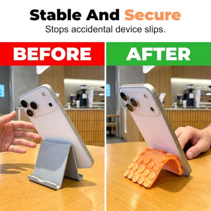 Silicone Phone Stand with Aluminum, Foldable Bendable Adjustable Holder for Desk, Portable Multi-Angle Stand (Rose) - color: Rose