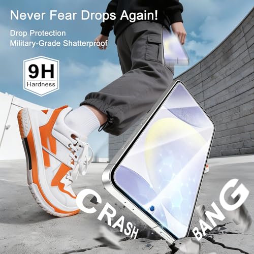 3 Pack for Samsung Galaxy S24 Screen Protector, 9H Tempered Glass Full Coverage, Case Friendly, HD Clear, Anti-Scratch, Fingerprint Compatible, Bubble-Free for S24 5G 6.2” - size: 6.2 Inch-Galaxy S24