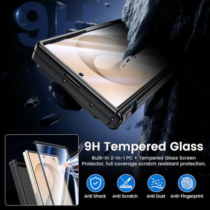 VEGO for Galaxy Z Fold 8 Ultra Case with Belt Clip Holster A-Black - color: A-Black, size: Galaxy Z Fold 8 Ultra