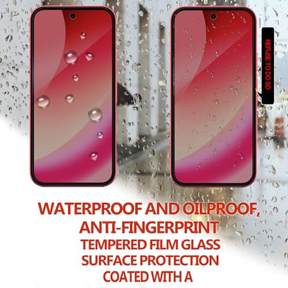 Easy Alignment Frame Designed For Google Pixel 10a Anti Spy Private Tempered Glass Film 2-Pack Google Pixel 10a Camera Lens Protector Film 2-Pack 9H Hardness