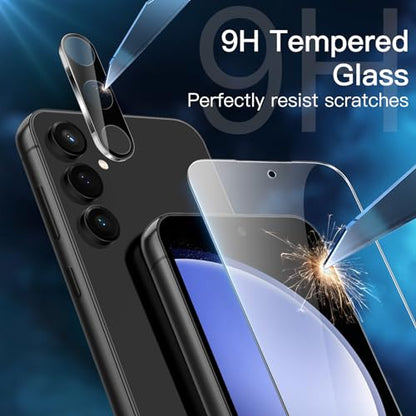 JETech Screen Protector for Galaxy S23 FE, 2+2 Pack - size: Galaxy S23 FE
