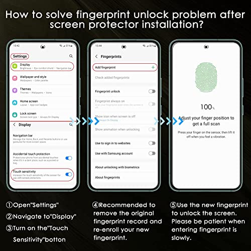 for [Samsung Galaxy S24 Ultra] Privacy Screen Protector Tempered Glass 6.8 Inch with Easy Installation Frame Tool, [Fingerprint Unlock], Anti Scratch, Anti Spy, Case Friendly - size: S24 Ultra