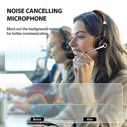 Arama USB Headset with Mic for PC, USB-C/A & 3.5mm Jack