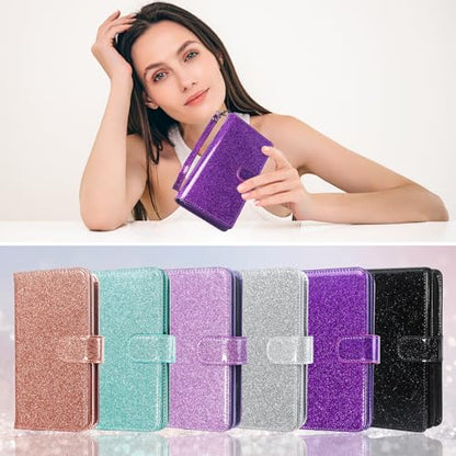 Varikke for Samsung Galaxy S26 Wallet Case Magnetic Detachable, Deep Purple - color: Dark Purple, size: Galaxy S26 6.3"