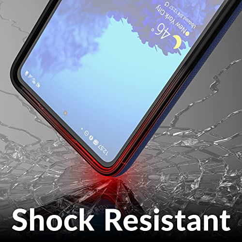 Crave for Samsung Galaxy A53 Case, Shockproof Protection Dual Layer Case for Galaxy A53 5G (6.5 inch) - Navy - color: Navy
