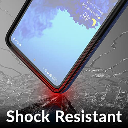 Crave for Samsung Galaxy A53 Case, Shockproof Protection Dual Layer Case for Galaxy A53 5G (6.5 inch) - Navy - color: Navy