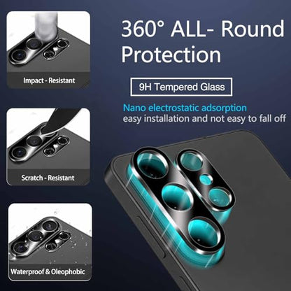 IMBZBK Privacy Screen Protector for Samsung Galaxy S26 Ultra, 3+3 Pack - color: S26 Ultra-Black