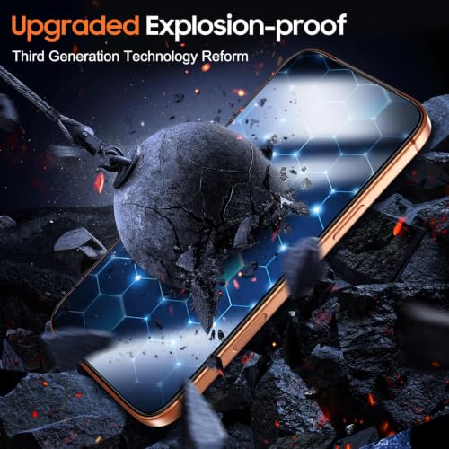 UniqueMe 360° Privacy Screen Protector for iPhone 17 Pro Max - 6.9 inch - size: 17 Pro Max 6.9 inch