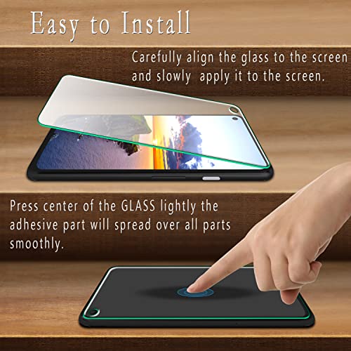 2 Pack Screen Protector for Google Pixel 4a 5G Tempered Glass Film - color: Clear-Google Pixel 4a 5G