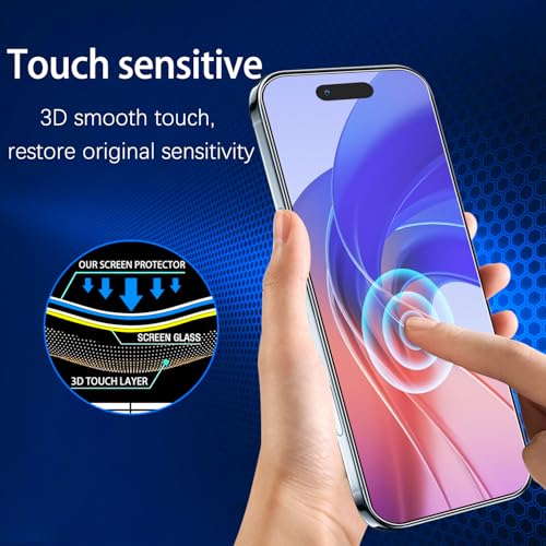 MAYtobe 2-Pack for iPhone Air,iPhone 17 Air Screen Protector Tempered Glass | 9H Hardness, Anti Scratch, Easy to Install - size: iPhone 17 Air