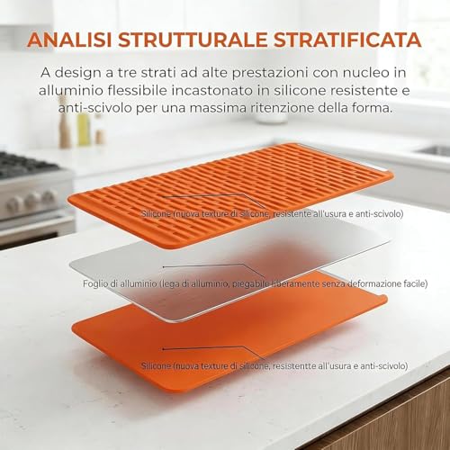 Portable Foldable Silicone Aluminum Phone Holder,Bendable Foldable Design,Silicone Phone Stand with Aluminum, Flexible Foldable Phone Holder for Tablet Laptop Desk Travel Non-Slip (1-Pack)