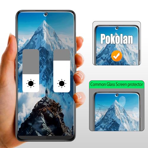 Pokolan Privacy Screen Protector for Samsung Galaxy S22 Tempered Glass Film - size: Galaxy S22