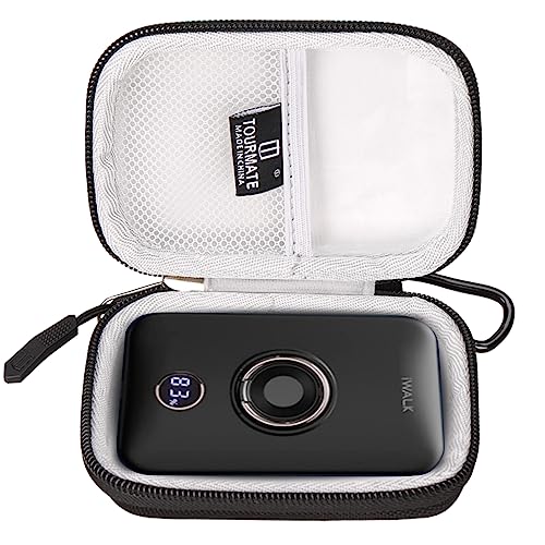 Tourmate Hard Storage Case for iWALK Magnetic Wireless Power Bank, 6000mAh Portable Charger with Finger Holder (Case Only)