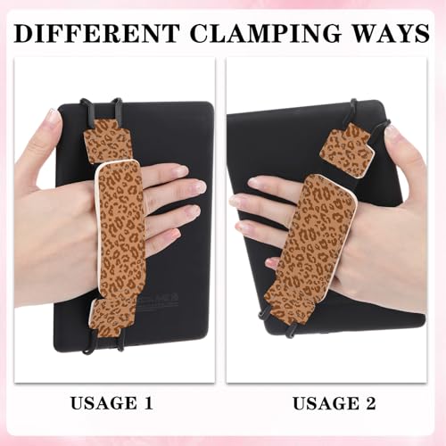 Hand Strap for Kindle Brown Leopard Print - color: Brown Leopard Print