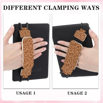 Hand Strap for Kindle Brown Leopard Print - color: Brown Leopard Print