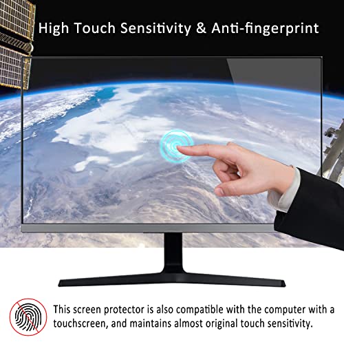 MUBUY 2Pack 20 Inch Anti Glare Matte Screen Protector for Sceptre/LG/Dell/HP/Acer/ViewSonic/ASUS/Aoc/Samsung Diagonal 20" 16:9 LED PC Screen Gaming Monitor Eye Protection Film (L x W/443 x 250) - size: 20 inch