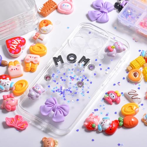 stino DIY Phone Junk Case for iPhone, 10 Pack Clear Cases, Crystal Transparent Junk Case Supplies (for iPhone 17 Pro Max) - size: for Iphone 17 Pro Max