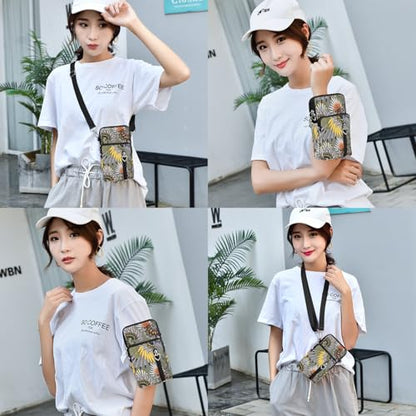 BIAOTIE Lightweight Small Crossbody bags Cell Phone Purses Travel Pouch Shoulder Bag for Women - color: Black-k