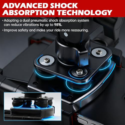 3rd Gen Shockproof Bike Phone Holder with Secure Lock for 4.7-7'' Phones