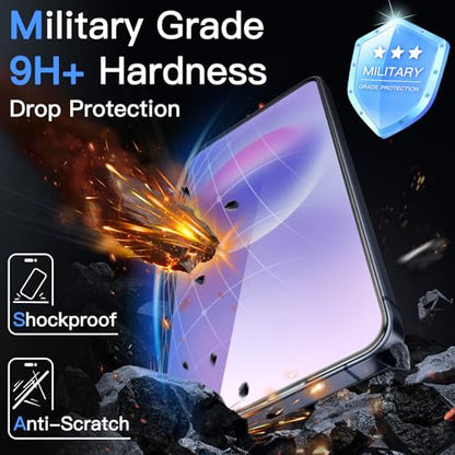 JETech 3D 9H+ Screen Protector for Samsung Galaxy A57, 2-Pack