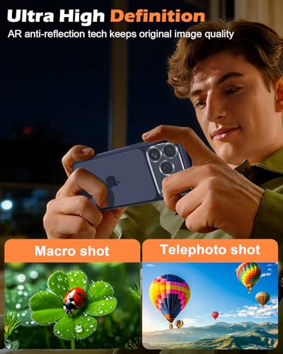 CloudValley 3 Pack for iPhone 17 Pro Max Camera Lens Protector - size: iPhone 17 Pro Max